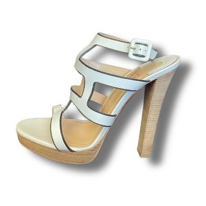 Christian Louboutin Strappy Sandal Heels